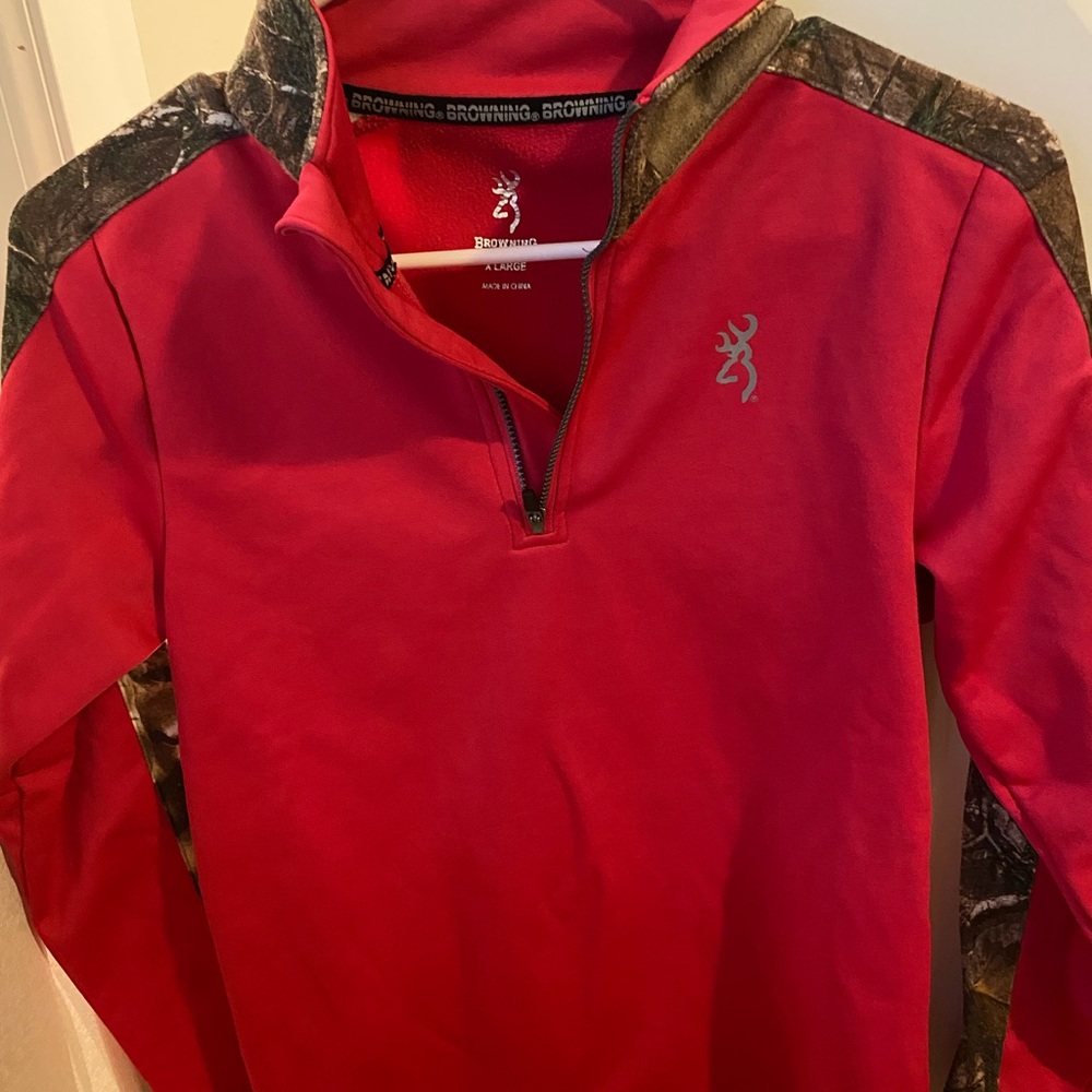 Womens browning workout  sweatshirt